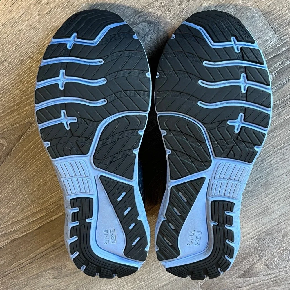 Brooks Glycerin‎ 18 Road Running Shoes Gray Blue Womens 9 UK 7 EU 40.5